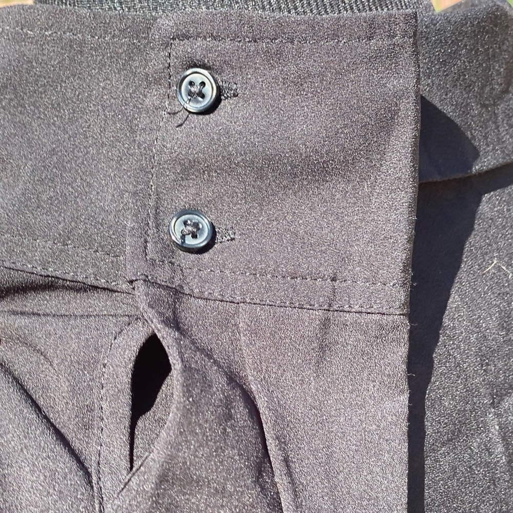 Long Black Button Down - image 7